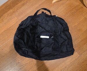 Black Packable Duffel Bag